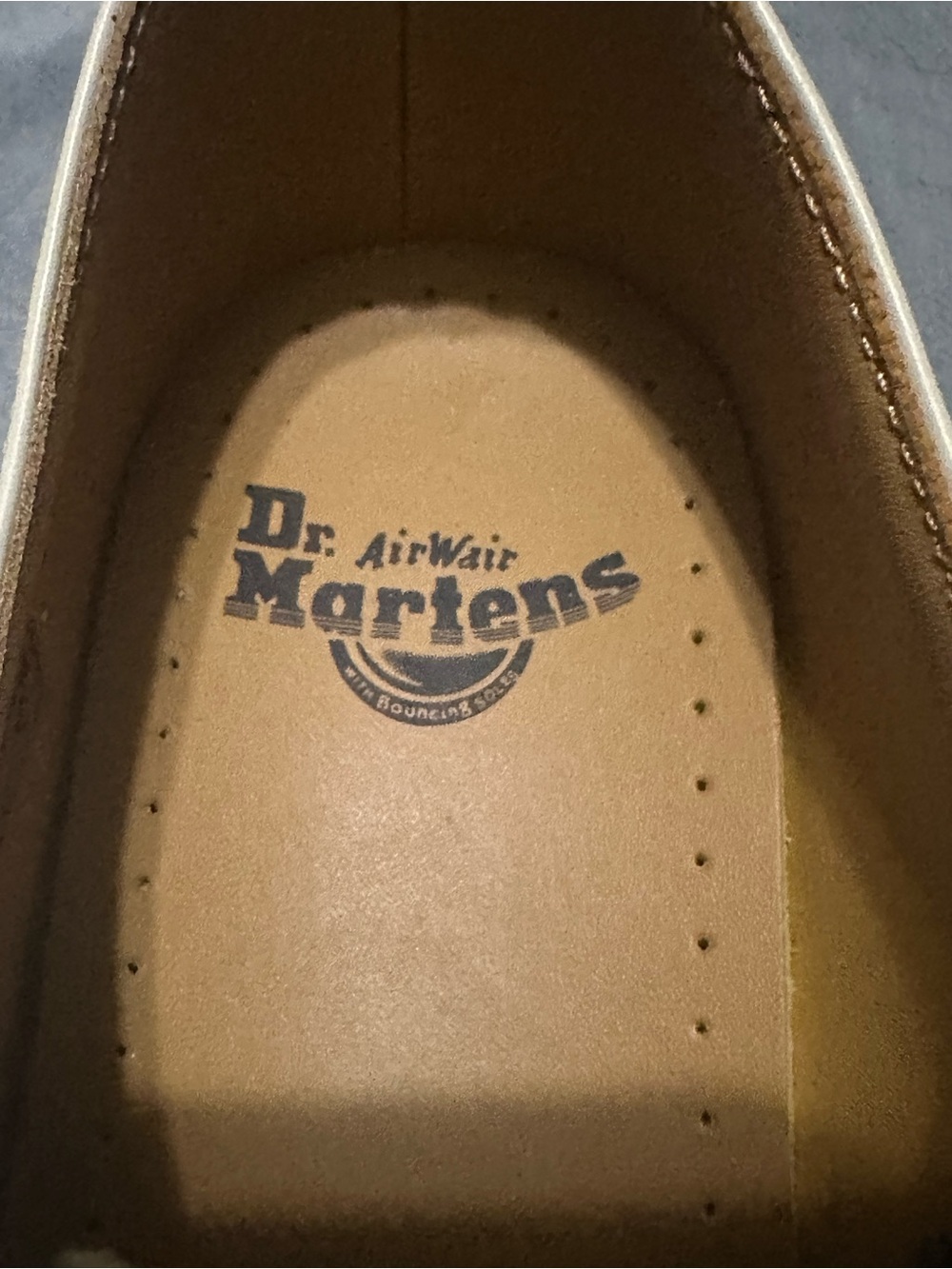 NWOB Dr. Martens Cream 1461 Smooth Leather Oxford Shoes Men’s 10 Women’s 11 - Picture 11 of 12